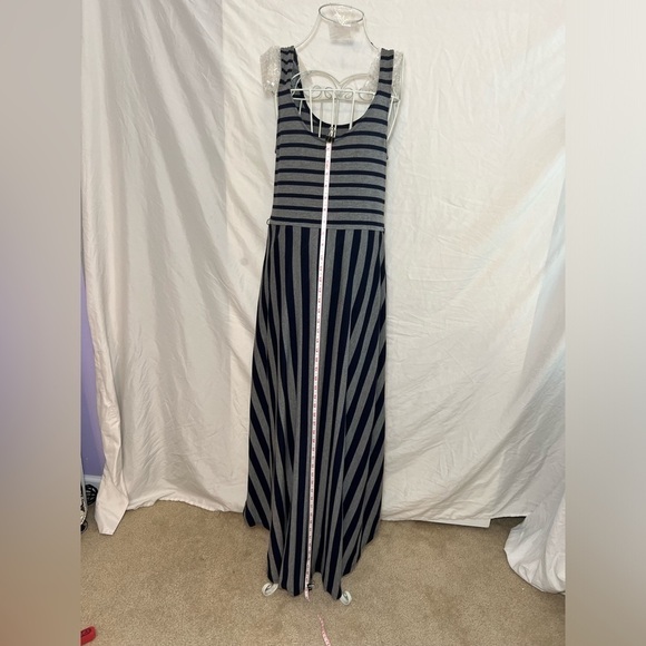 High-Low Dress - Navy/Gray - Size Large - EUC - Picture 6 of 9